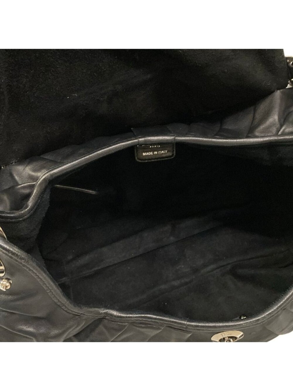 Dior Shoulder Bag Jazz Club Black Leather - Picture 7 of 15